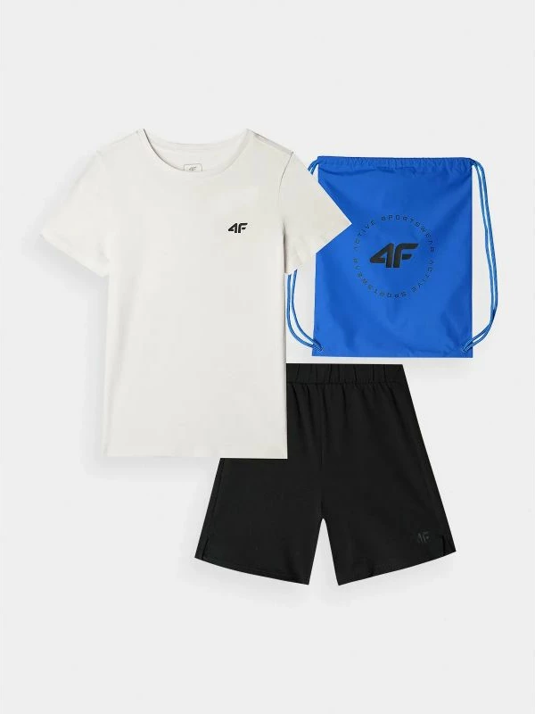 Set sportiv për fëmijë 4f, bardhë, zi, kaltër