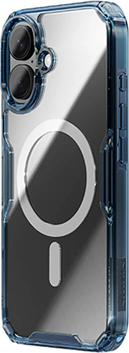Mbështjellës Nillkin Nature TPU Pro Magnetic për iPhone 16, blu