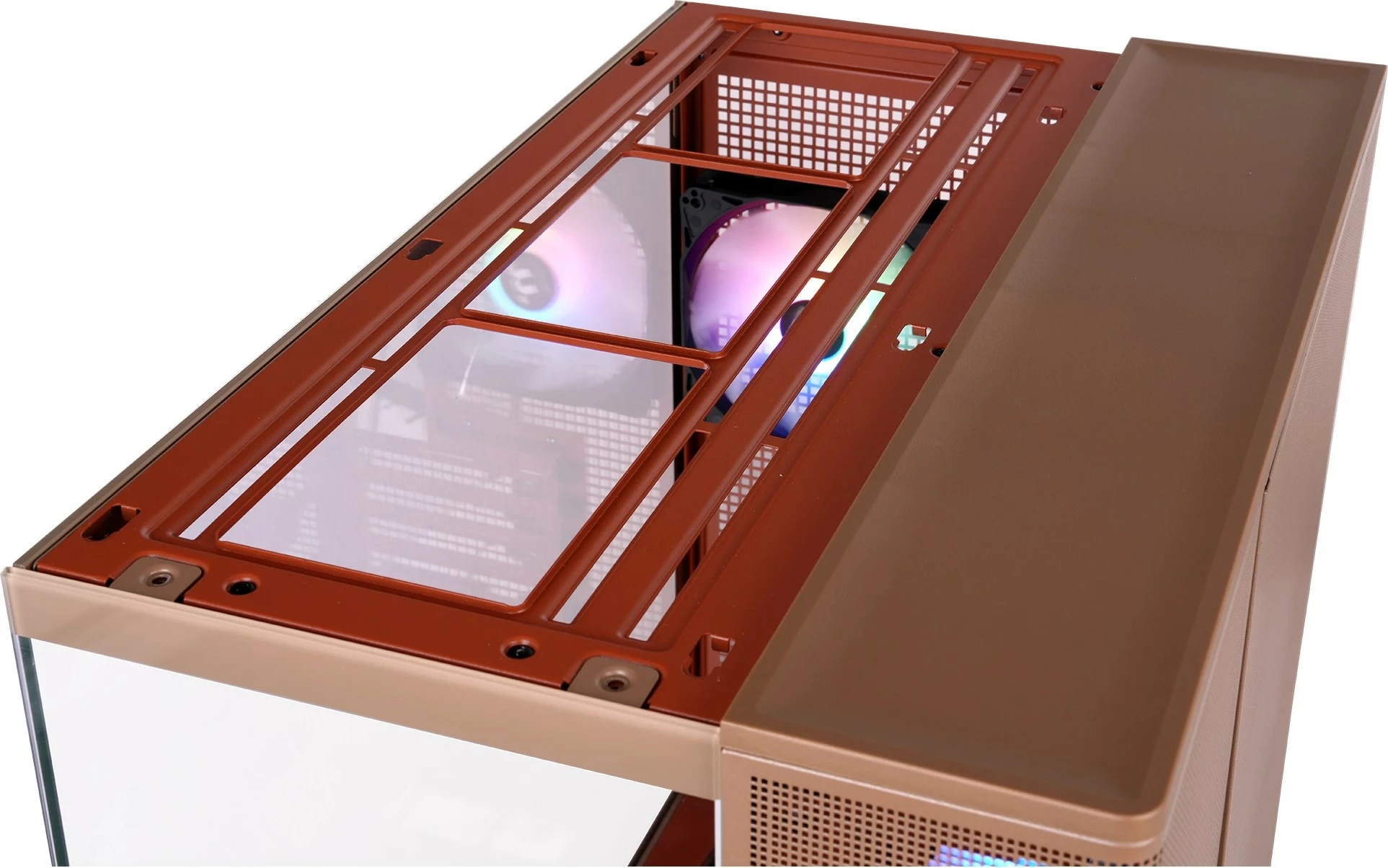 Kasë Thermaltake View 380 XL TG ARGB, Midi Tower, sand