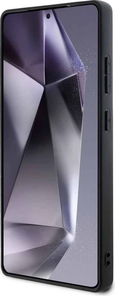 Mbështjellës DKNY Leather Checkered Pattern MagSafe për Samsung Galaxy S25 Ultra, Gri