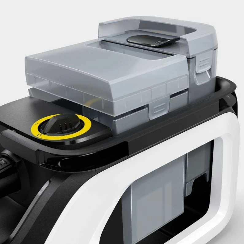 Pastrues me ujë dhe tharje Karcher SE 3 Compact, 1.7L, 500W, zi/bardhë