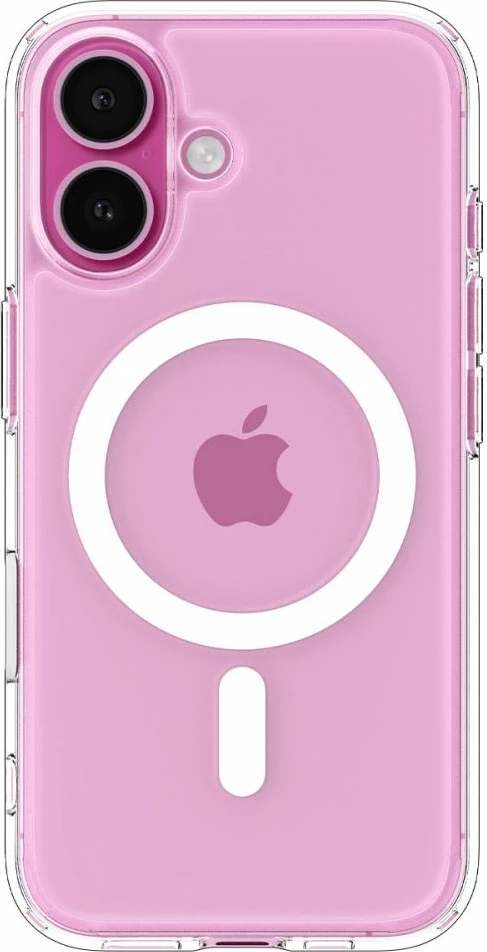 Mbështjellës Spigen Ultra Hybrid "T" MagSafe për iPhone 16, Bardhë