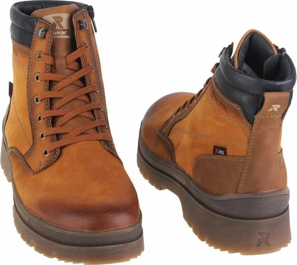 Çizme për meshkuj Rieker, ngjyrë kafe