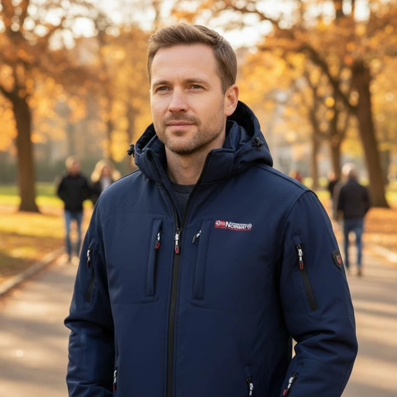 Jakne për meshkuj Geographical Norway navy blue