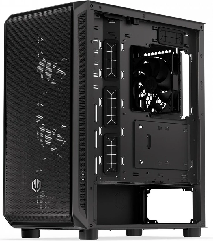 Kasë Endorfy Arx 500 Air EY2A010, Midi Tower, ATX/Micro ATX/Mini ITX, 5 ventilatorë, E zezë