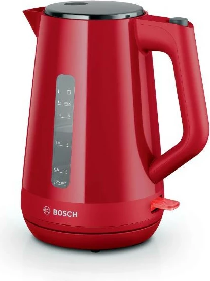 Ibrik elektrik Bosch MyMoment TWK1M124, 1.7L, Kuq