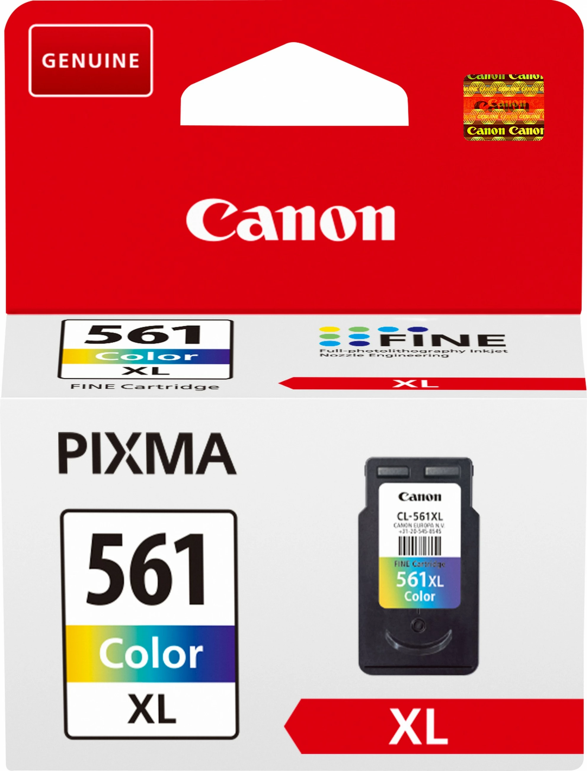 Toner Canon CL-561XL, High Yield, 12.2 ml, 300 faqe