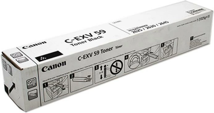 Toner Canon C-EXV 59 (3760C002), deri 24,000 faqe, e zezë