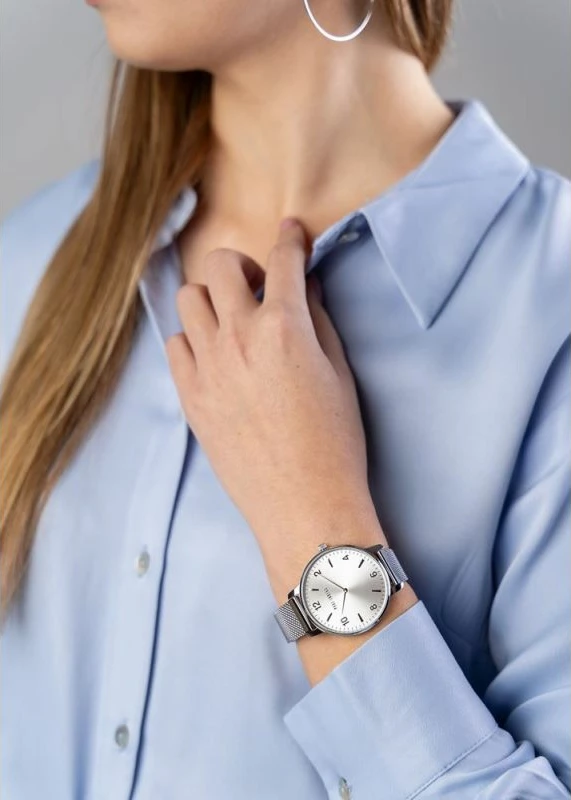 Orë dore për femra Paul Lorens, argjendtë