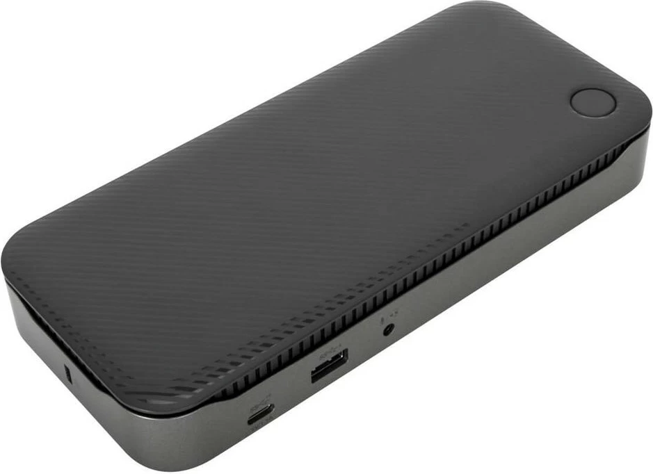 Docking station Targus Hybrid Quad 4K, USB-C, 2x HDMI, 2x DisplayPort, 100W, e zezë
