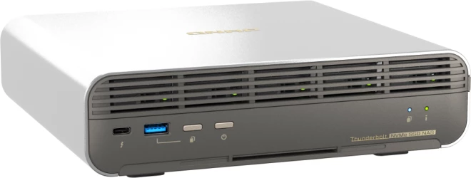 NASbook all-flash, QNAP TBS-h574TX-i5-16G, Intel Core i5, 16GB RAM, Thunderbolt 4, argjendtë