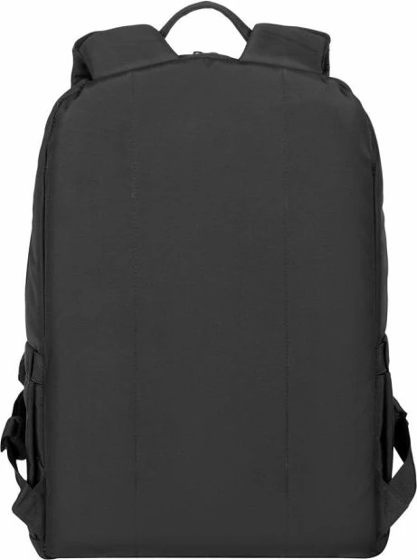 çantë shpine për laptop RIVACASE ECO 7561 15.6–16\", material i papërshkueshëm nga uji, RPET polyester, e zezë