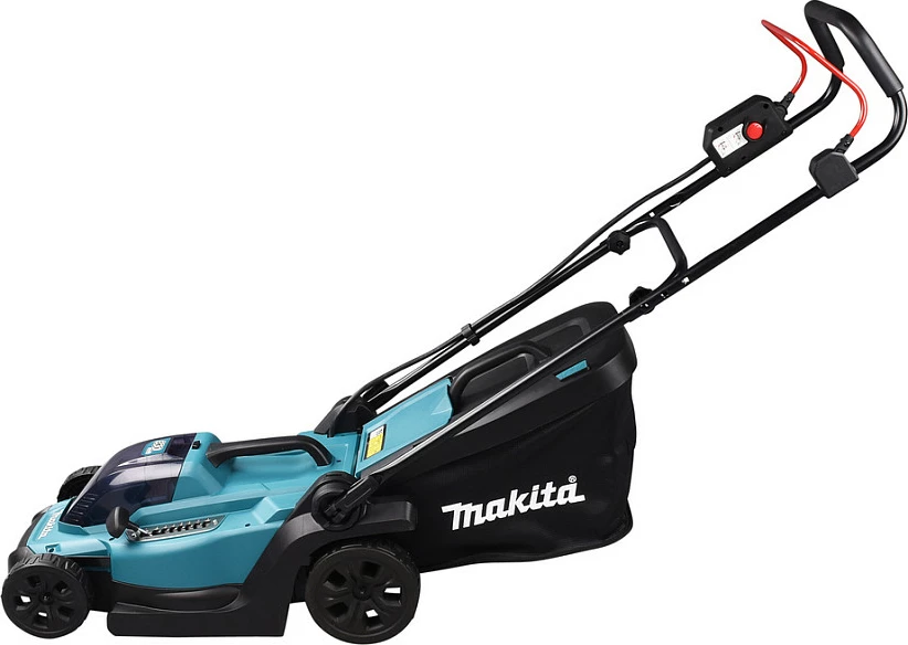 Kositës bari Makita DLM330RM, 18V, 33cm, me bateri, zi/blu