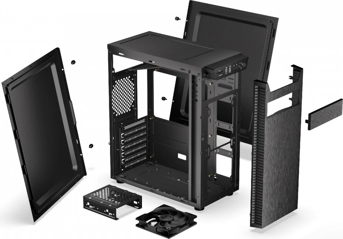 Kasë Endorfy Armis 100 Solid EY2A015, Tower, e zezë