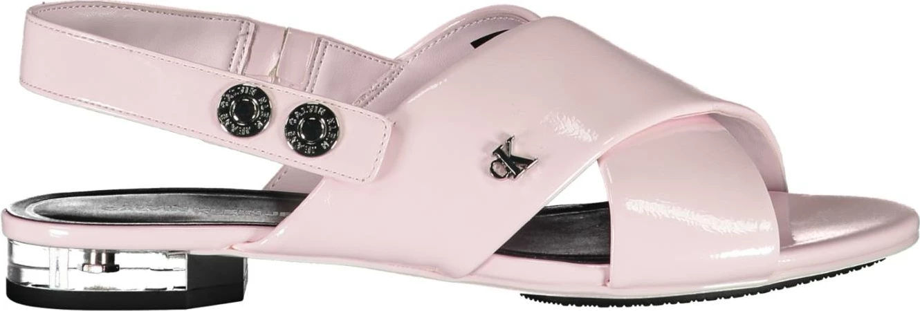 Sandale femra Calvin Klein, rozë