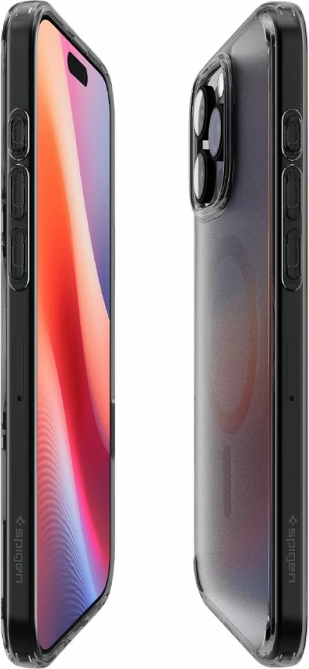 Mbështjellës Spigen Ultra Hybrid për iPhone 16 Pro, Zi