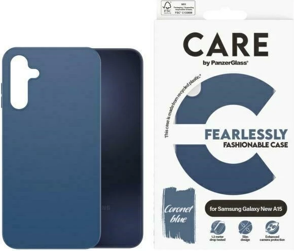 Mbështjellës PanzerGlass CARE për Samsung Galaxy A16 / A16 5G, Blu