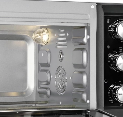 Furrë elektrike CASO TO 20 1650W, e zezë