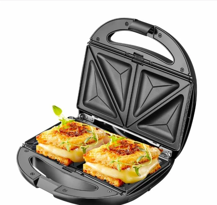 toster multifunksional CAMRY CR3042 5-në-1 1200W, argjend/zi