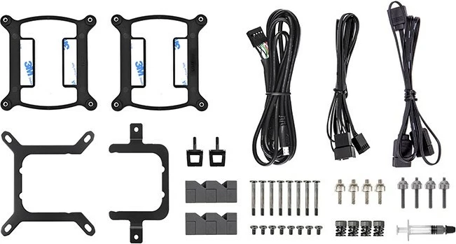 Kasë ftohje uji Thermaltake TH280 V2 Ultra ARGB, 2x140mm, bllok bakri