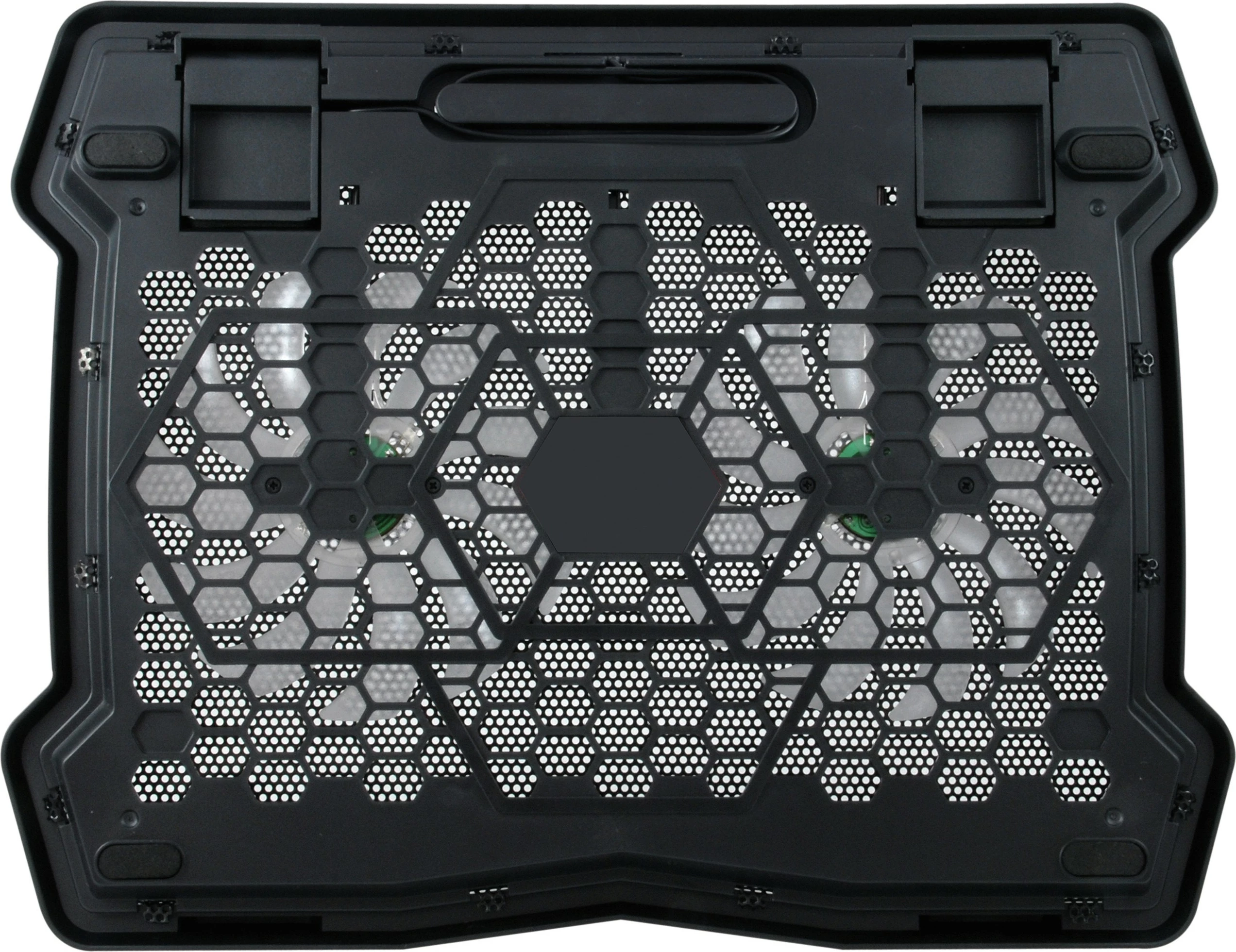 Ftohës laptopi Conceptronic 2-Fan, USB-A2.0, 15.6 inç, zi