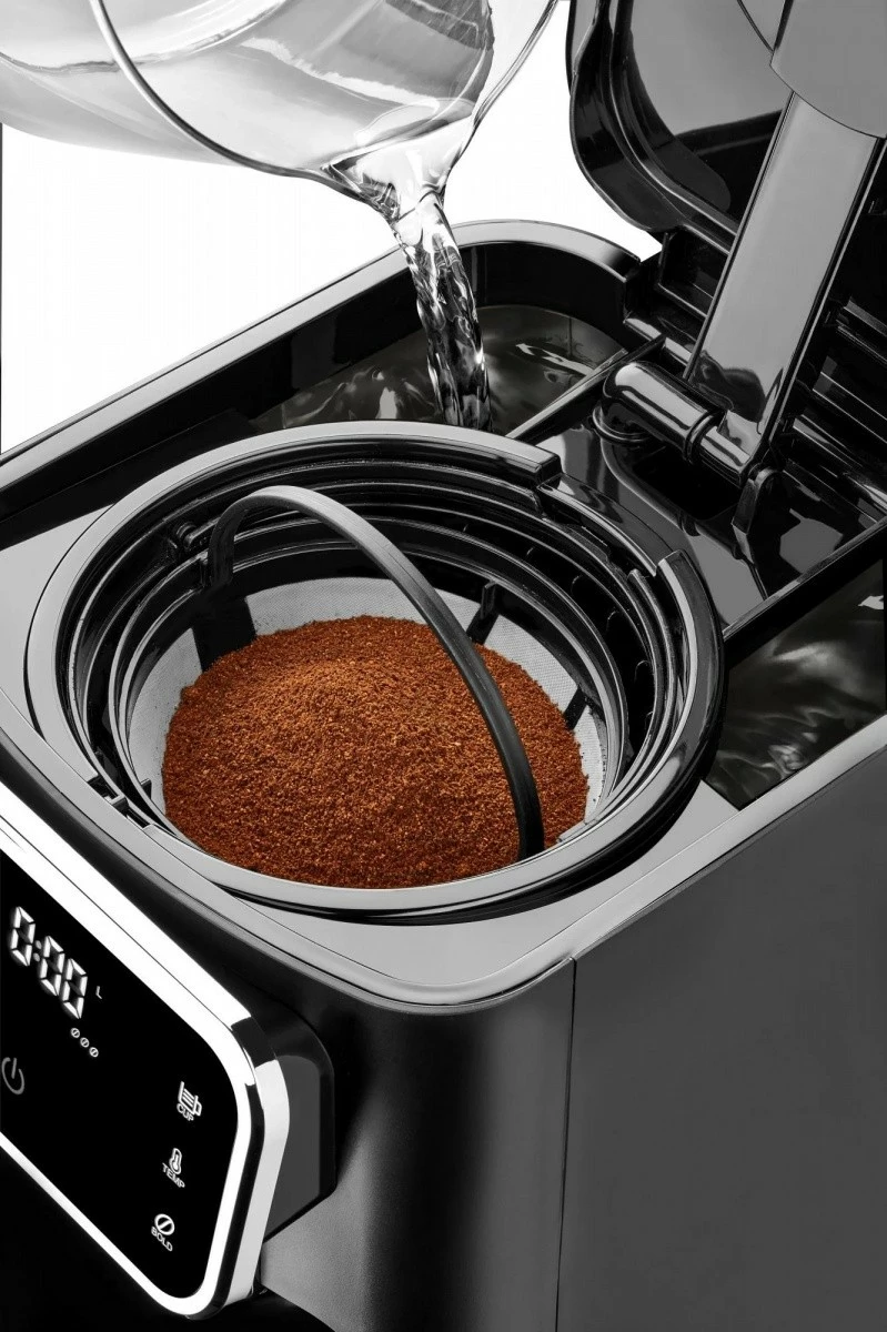 Aparat kafeje pour-over, Amica CD2011 1.8L 1100W me ekran LED, i zi