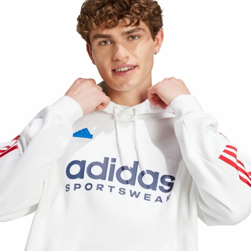 Duks për meshkuj adidas, i bardhë