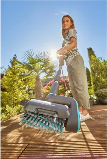 Brushë Gardena 14848-20, e gjelbër, gri