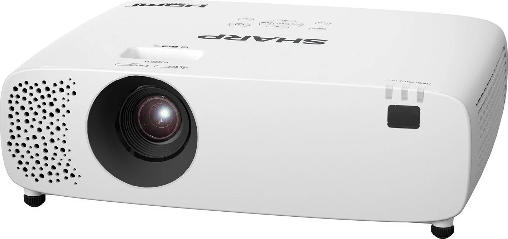 projektor Sharp XP-E501U WUXGA 1920x1200, 5000 lm, Laser 3LCD, 16:10, long throw, i bardhë, set me telekomandë