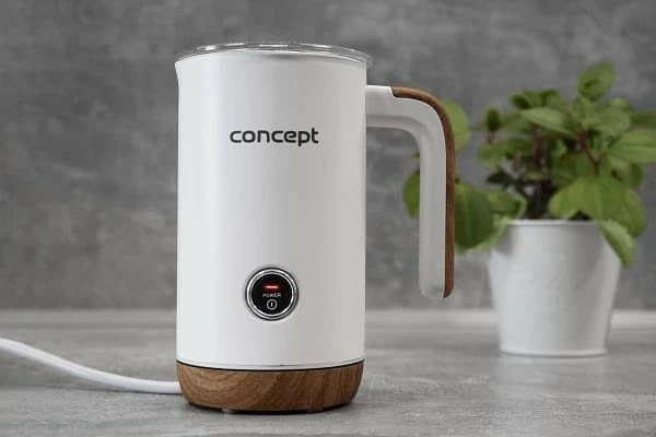 Spumatore qumështi Concept NM4100 NORDIC, 240 ml, Bardhë/Dru