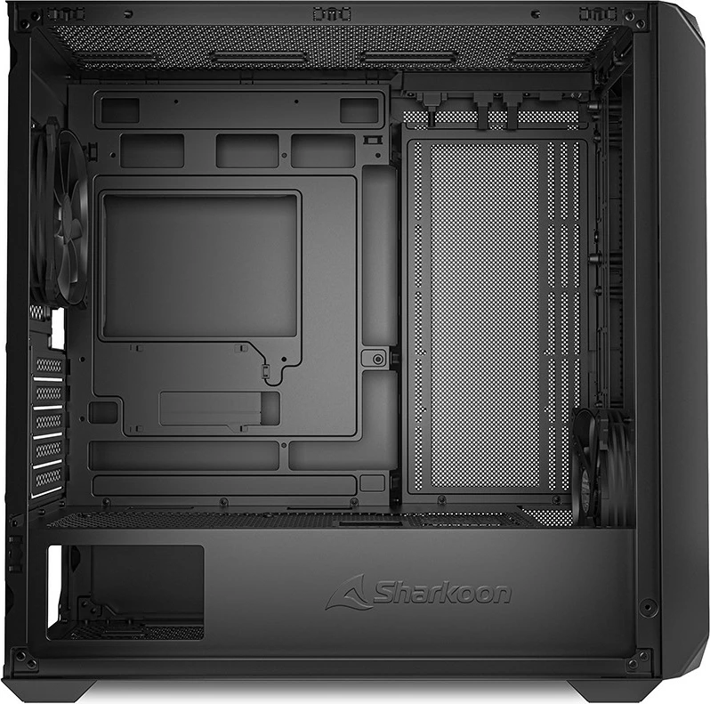Kasë Sharkoon MK2 Micro-ATX, 1xMetall, e zezë