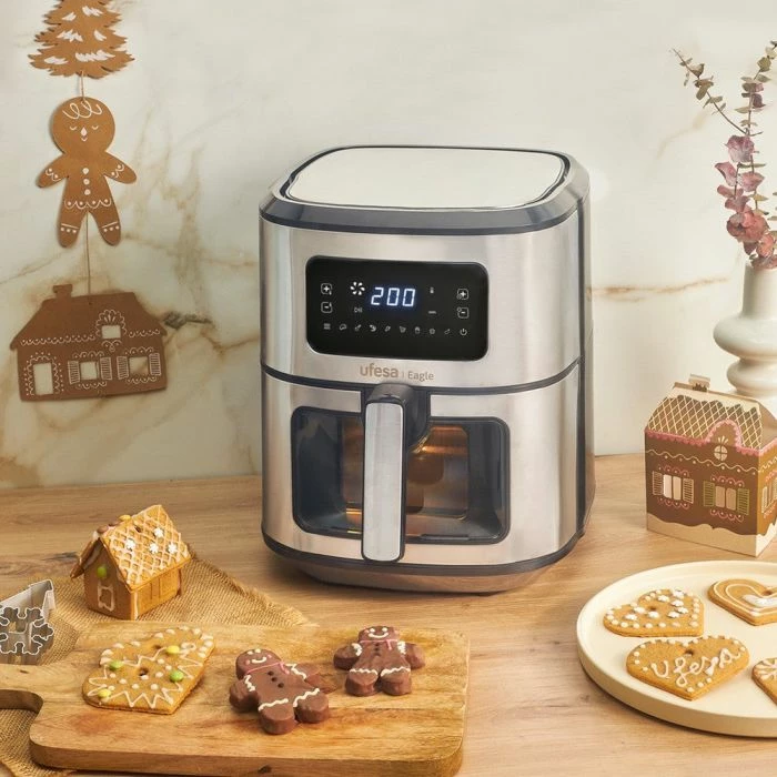 Fritezë me ajër digitale UFESA Eagle 6.5 L, inox