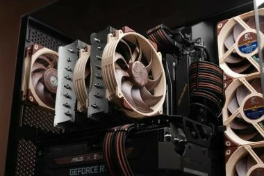 Ftohës ajri CPU Noctua NH-D15 G2, 2 ventilatorë 140mm, PWM, alumini/bakër