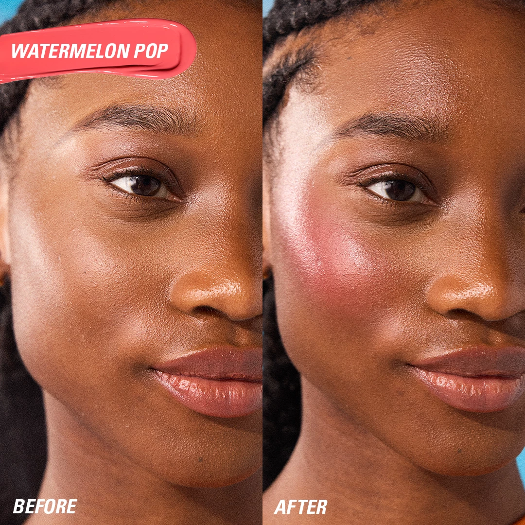 Revolution Superdewy Liquid Blush Burst - Watermelon Pop Coral