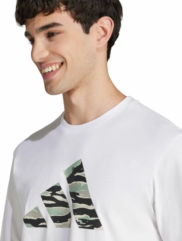 Maicë për meshkuj adidas, të bardhë