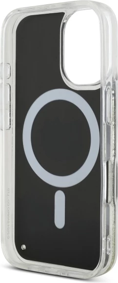 Mbështjellës Hello Kitty Liquid Glitter Fever MagSafe për iPhone 16, Gold