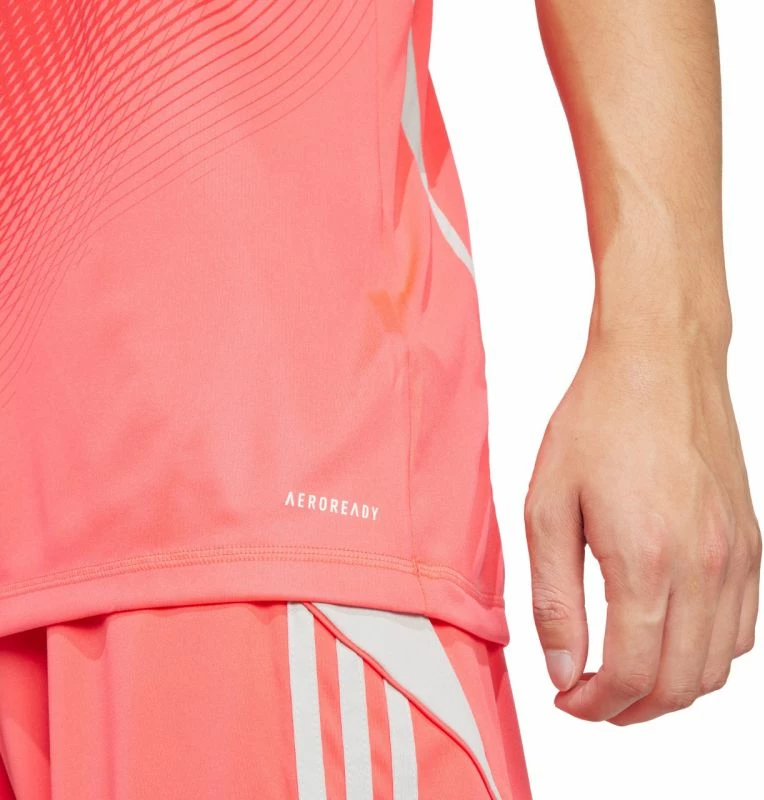 Fanellë portieri adidas Tiro 25 Competition JI9717, e kuqe