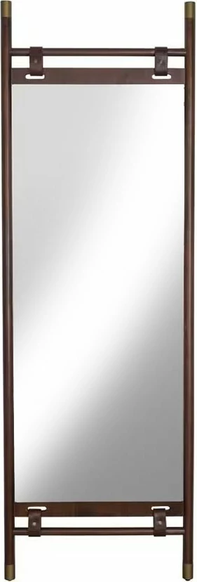 Pasqyrë qëndrore Monastery, dru arre, detaje të arta, 65x180cm