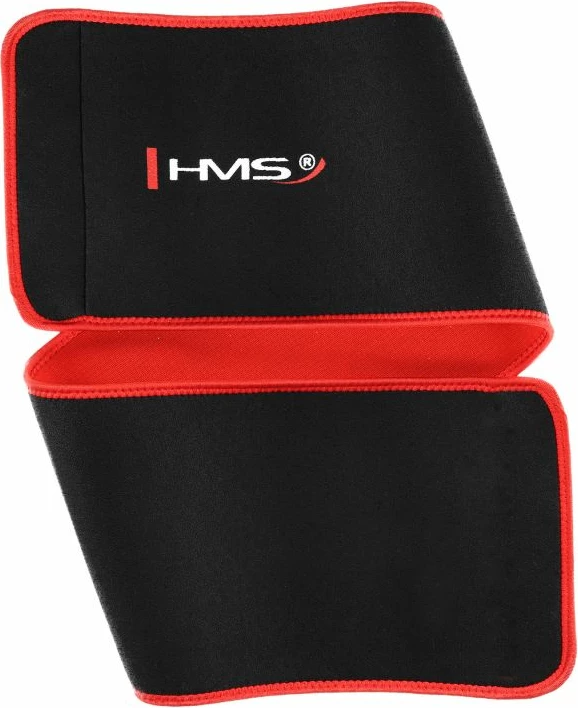 Set hula hop magnetik me numërues HMS HHM17 + rrip dobësimi BR163, kuq