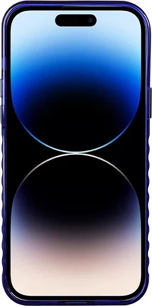 Mbështjellës Audi IML Big Logo MagSafe për iPhone 14 Pro Max, Blu