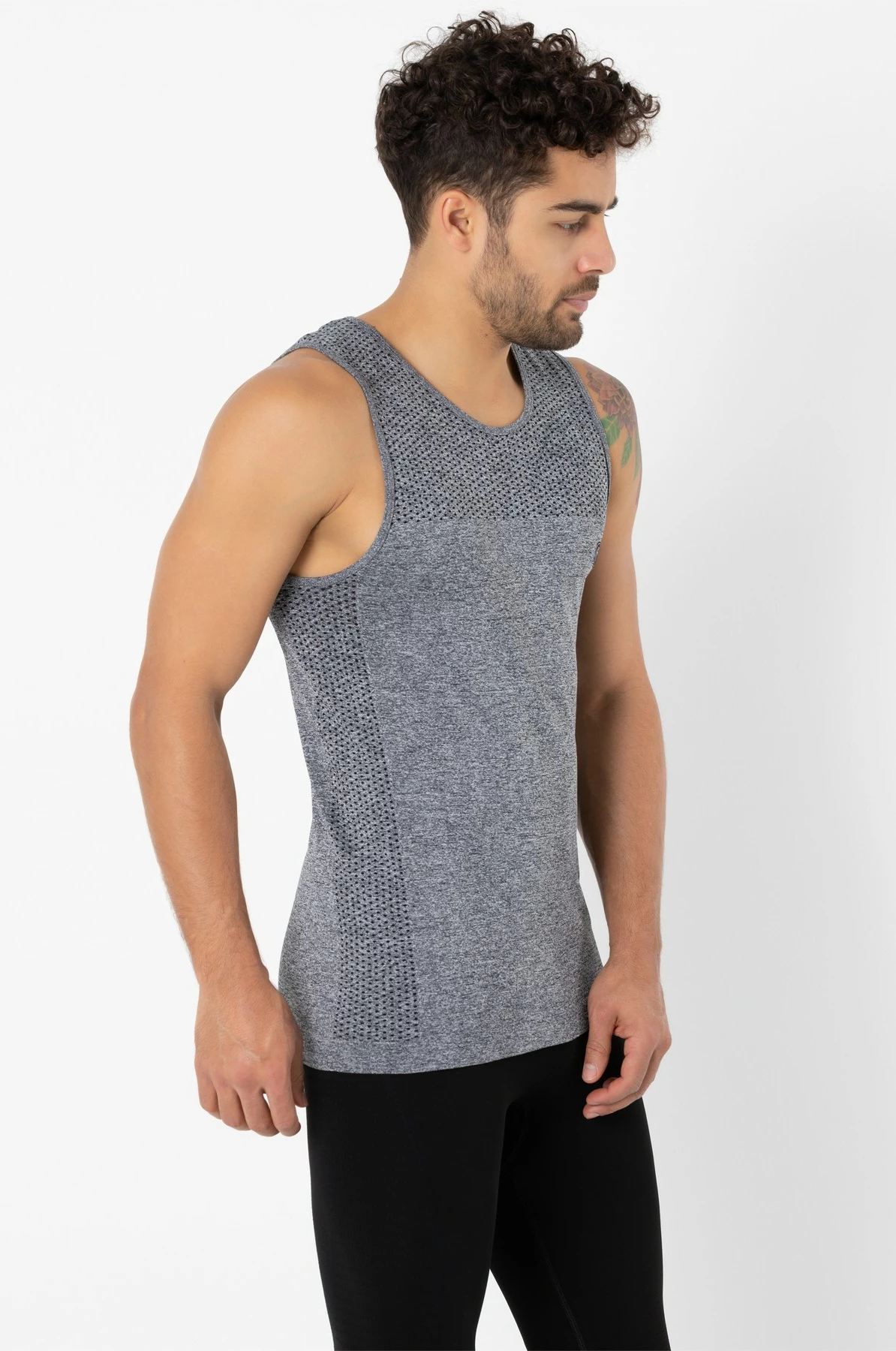 Maicë sportive për meshkuj, Jumeon, 002-000433002, e zezë