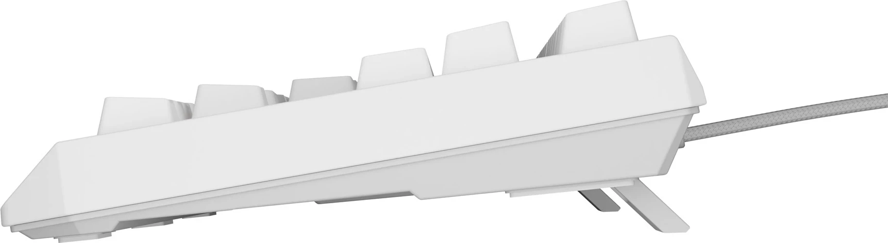 Tastierë mekanike GENESIS Thor 230 TKL, QWERTY, US English, RGB, e bardhë