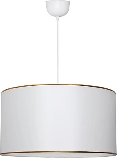 Dritë tavani PWL-1091 E27 bardhë-ari D38x21cm