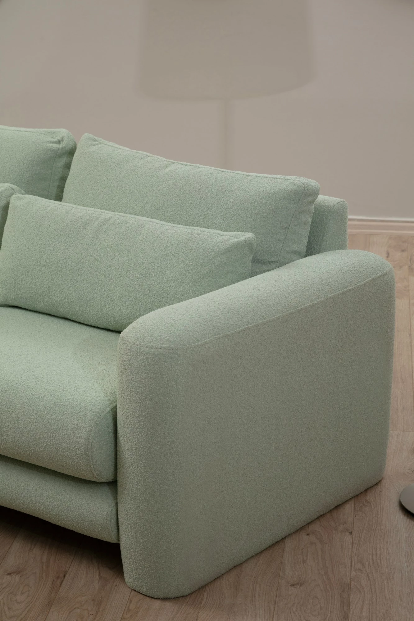 Këndare Lily, këndore majtas, ngjyrë e gjelbër