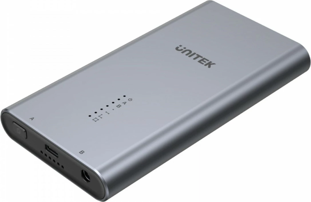 Kasë Unitek S1206A për 2x M.2 PCIe/NVMe, USB-C, 20Gbps, Gri