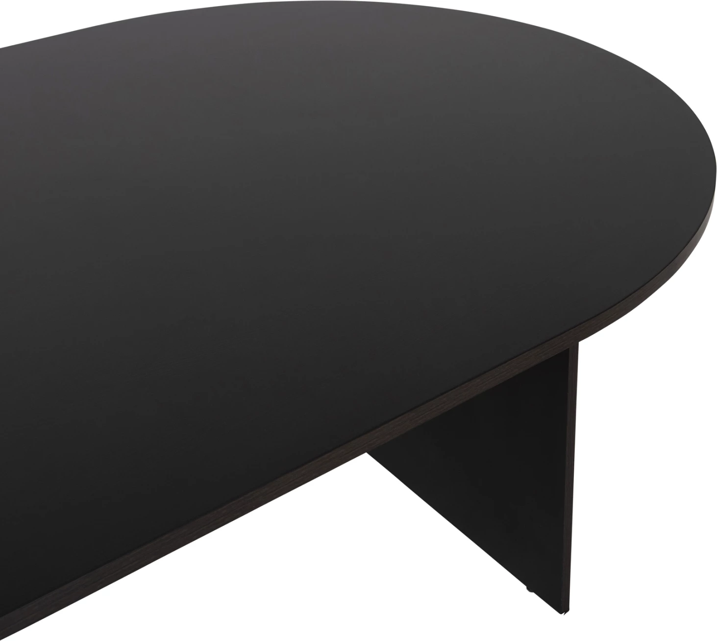 Tavolinë ovale për konferenca SIENNA FH2134.02 melaminë në ngjyrë wenge 240x120x75H cm