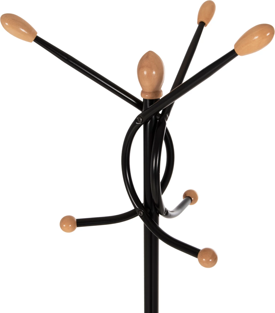 Varëse dyshemeje, metalike, ngjyrë e zezë, FH9575.01, 41x41x176H cm