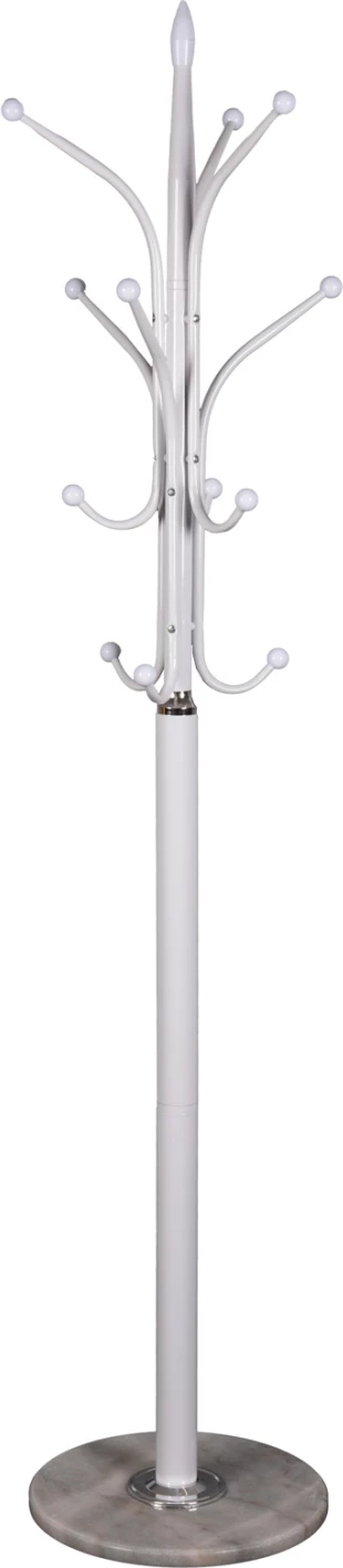 Varëse dyshemeje FH9573.02 metalike 13 pozicione varëse-bardhë Φ37x180Hcm