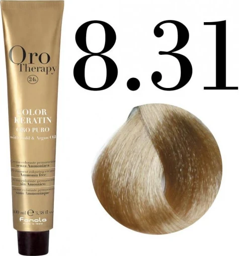 Ngjyrë për flokë Oro 8.31 bionde ranore , 100 ml