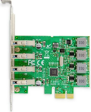 Kasë zgjerimi Digitus DS-30226, 4x USB 3.0, PCI Express, Low Profile